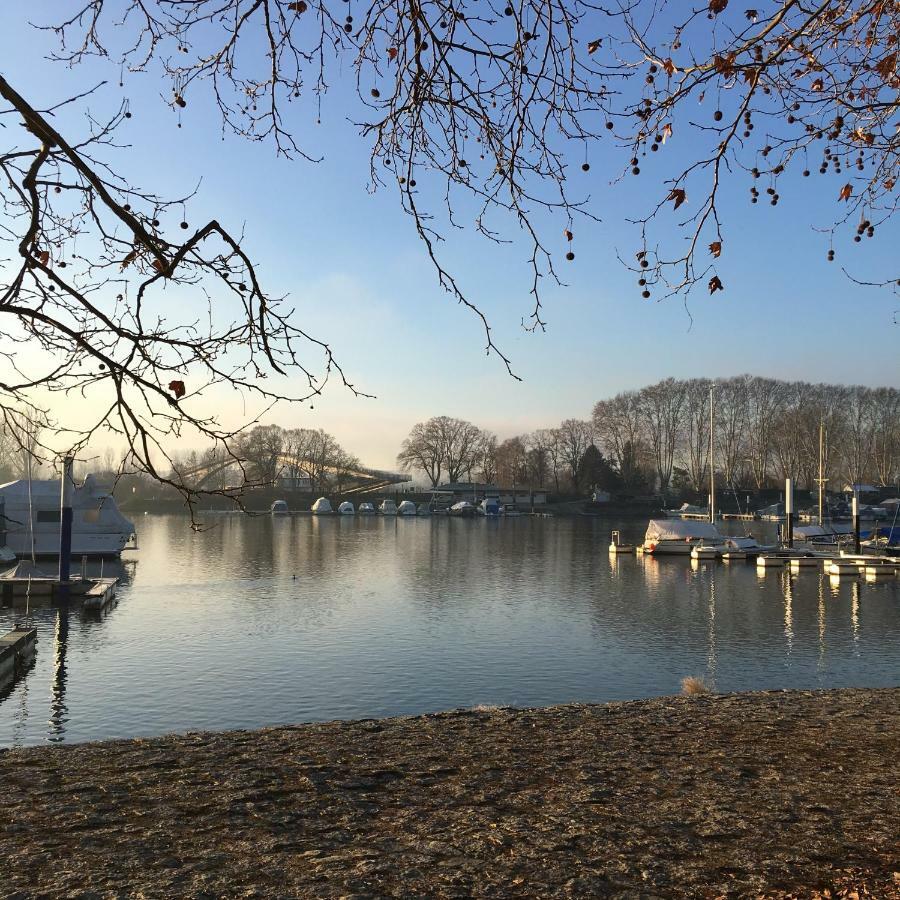 Schmuckkaestle Am Hafen Leilighet Wiesbaden Eksteriør bilde